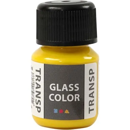 Creativ Company Glass Color Transparent - Citrongul 30 ml