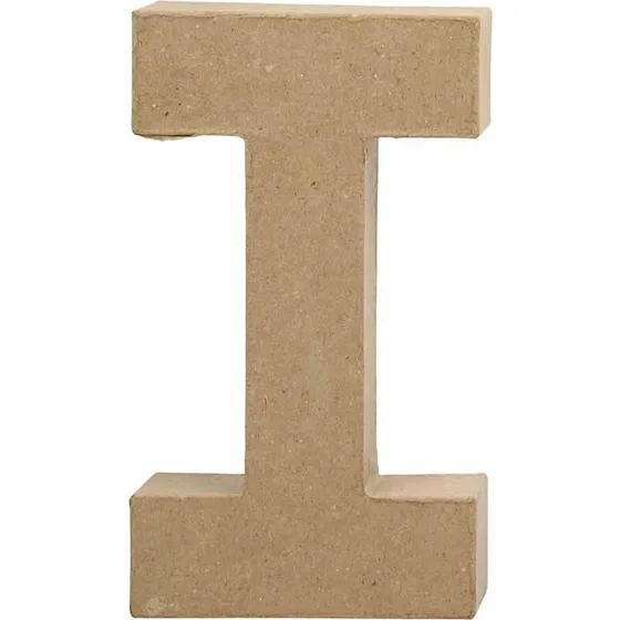 Creativ Company Bogstav I i papmach 19,911,22,6 cm