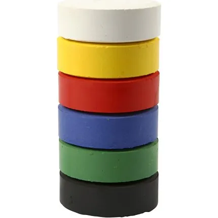 Creativ Company Large Refill Blocks Vandfarve 6 stk (primrfarver)
