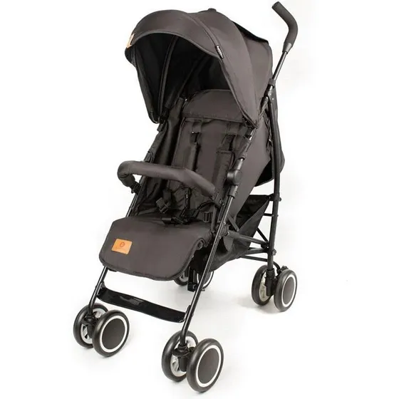 BabyTrold Sprinter Paraplyklapvogn, Sort (35×28×112 cm)