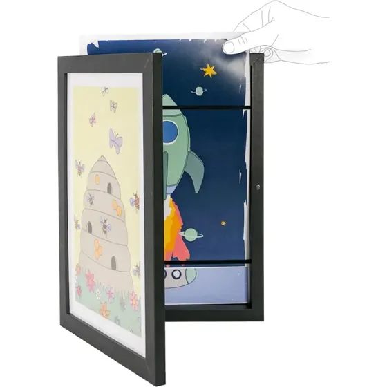 Vanilla Copenhagen Billedramme til tegninger A4 - Sort