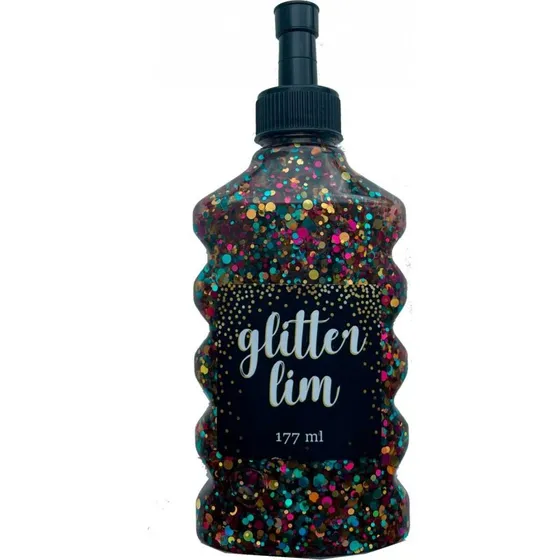 Glitterlim Grov Glitter Clear Multicolor