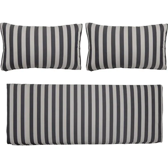 BLOOMINGVILLE Mundo pudebetrk 3-pak  sort/hvid polyester (uden fyld)