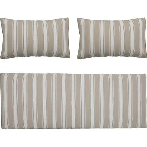 Bloomingville Mundo pudebetrk 3-pak  grn/sand (uden fyld)