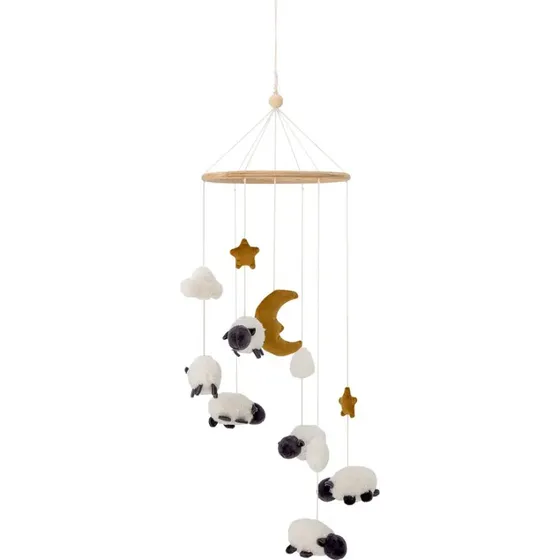 Bloomingville MINI Dolly uro, hvid polyester