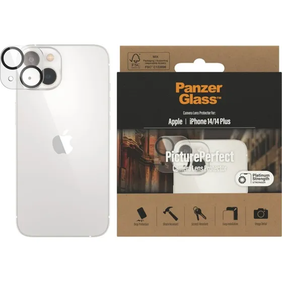 PanzerGlass PicturePerfect linsebeskytter til iPhone 14/14 Plus