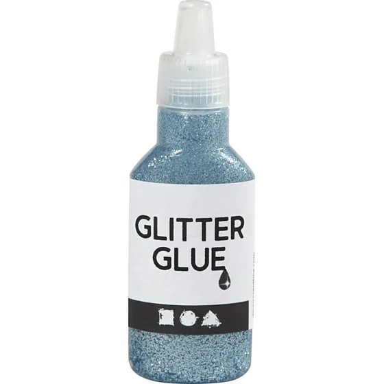 Creativ Company Glitterlim - Lysebl 25 ml
