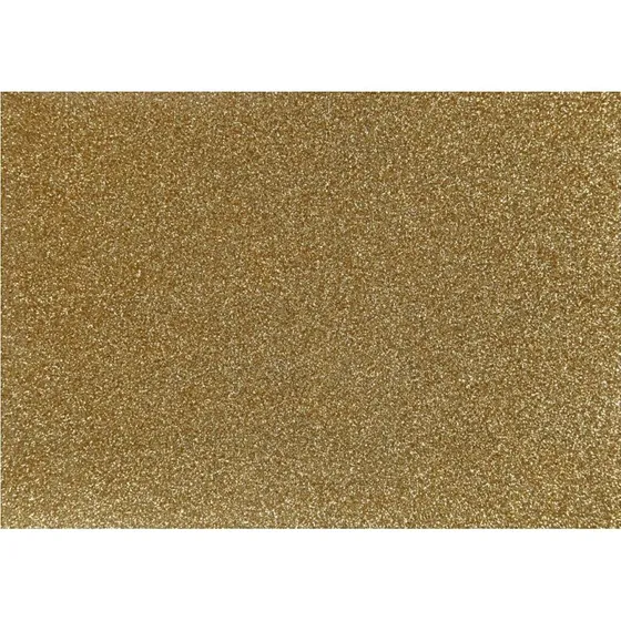 Creativ Company Strygestof A5 Glitterfolie Guld (148x210 mm)