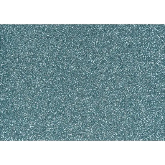 Creativ Company Iron-on Foil Glitter A5, lysebl