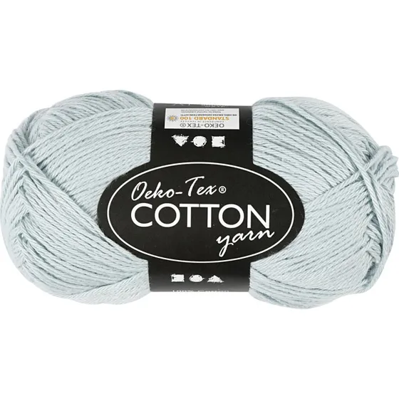 Creativ Company Bomuldsgarn Soft Blue 50 g (170 m)