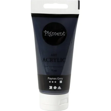 Creativ Company Pigment Art Akrylmaling Paynes Grey 75 ml