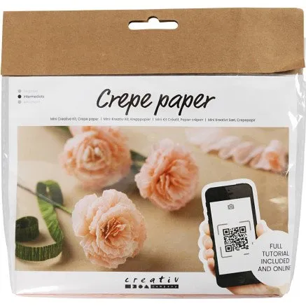 Creativ Company Mini-st - Crepepapir-nelliker 105 g, 180% strk