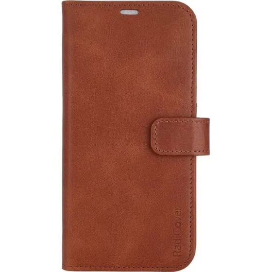 Radicover Anti-strling Wallet 2-i-1 iPhone 14 Plus Brun