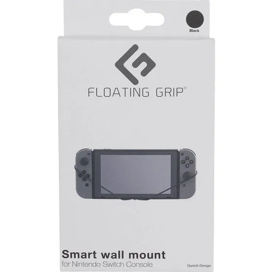 Floating Grip Nintendo Switch vgbeslag - Sort/Gr