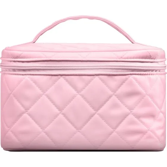 Gillian Jones Beautybox quiltet nylon, pink 23x16x14 cm