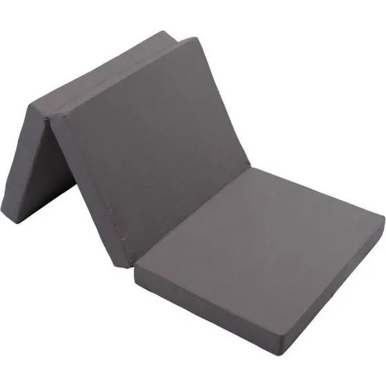 Borg Living Lux foldemadras 70x190x8 cm - antracit