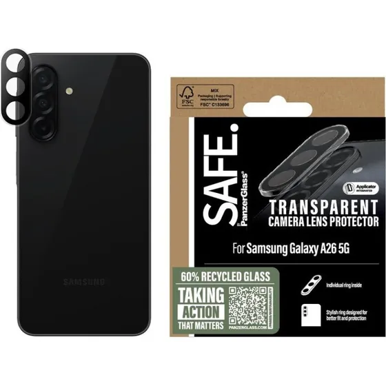 SAFE by PanzerGlass kamerabeskytter til Samsung Galaxy A26 5G (transparent)