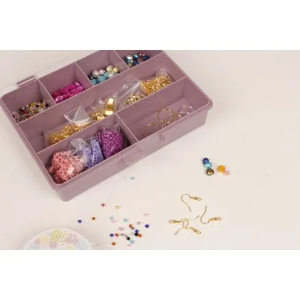 Raaco Box 7 opbevaringsbox lilla 17,9x15,1x4 cm