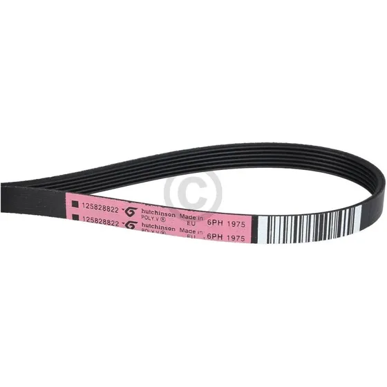 Electrolux AEG 1258288222 poly V-bælte til tørretumbler