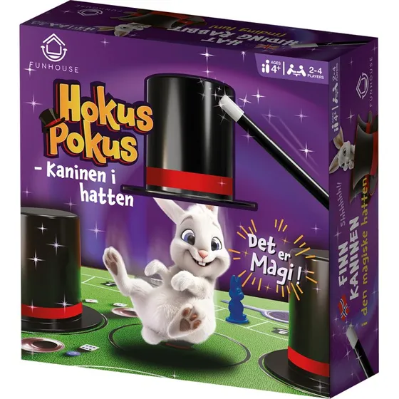 Funhouse Games Hokus Pokus - Kaninen i hatten