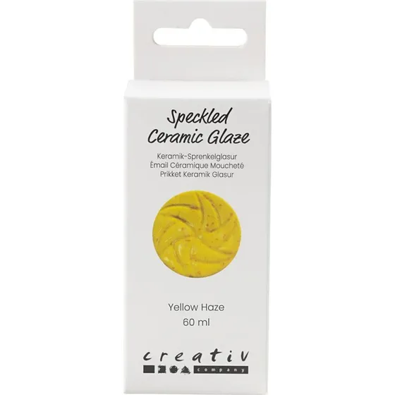Creativ Company 999-1060 C Spttet keramikglasur Yellow Haze (60 ml)