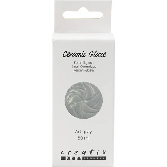 Creativ Company 984-1101 C Opaque Art Grey keramikglasur 60 ml