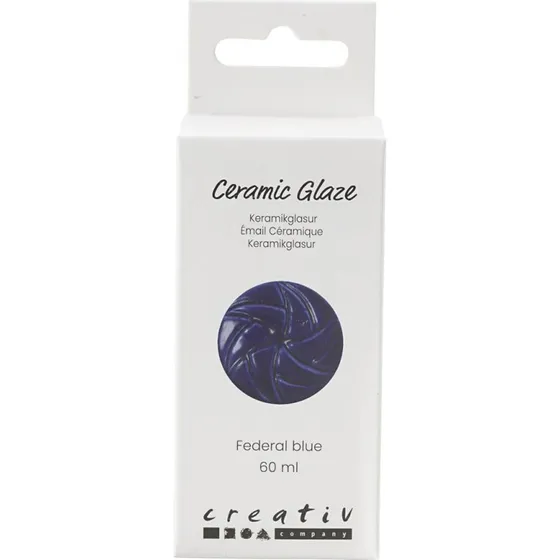 Creativ Company Keramikglasur 984-1101 C Opaque Federal Blue 60 ml