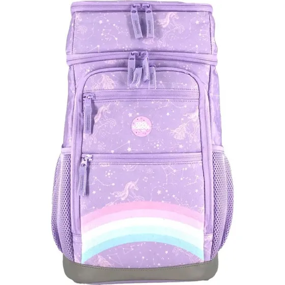 Tinka Skoletaske 22L med justerbare stropper – Regnbue