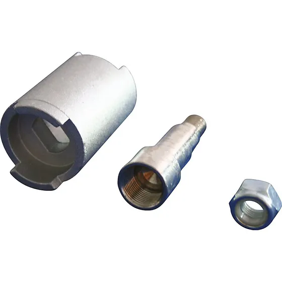 Mercury spindelforlænger 2.1/2"/3"/4" - trykstøbt aluminium