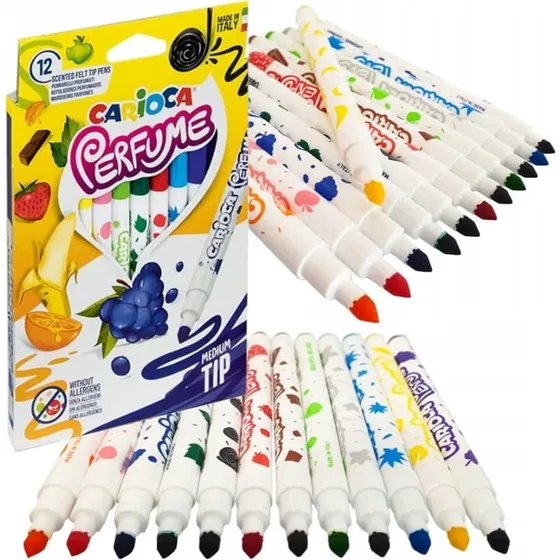 Carioca XPLOSION duftmarkrer 12 farver (42672)