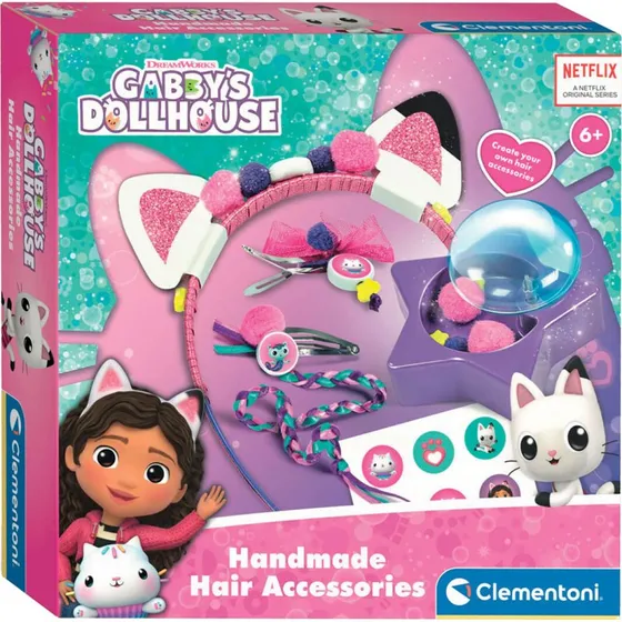 Clementoni Gabby's Dollhouse Hårtilbehør Sæt 6+ år