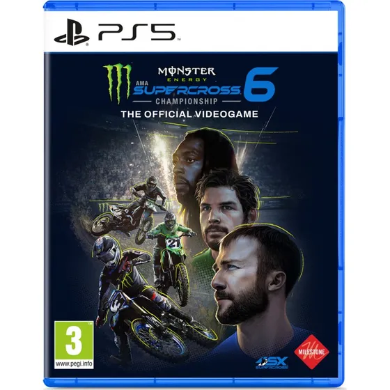 Monster Energy Supercross 6  The Official Videogame (PS5)