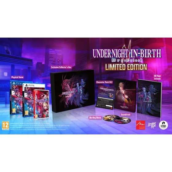 Under Night In-Birth II Limited Edition  Nintendo Switch