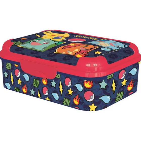 Pokmon Asker madkasse rd 17 x 13,5 x 6,2 cm