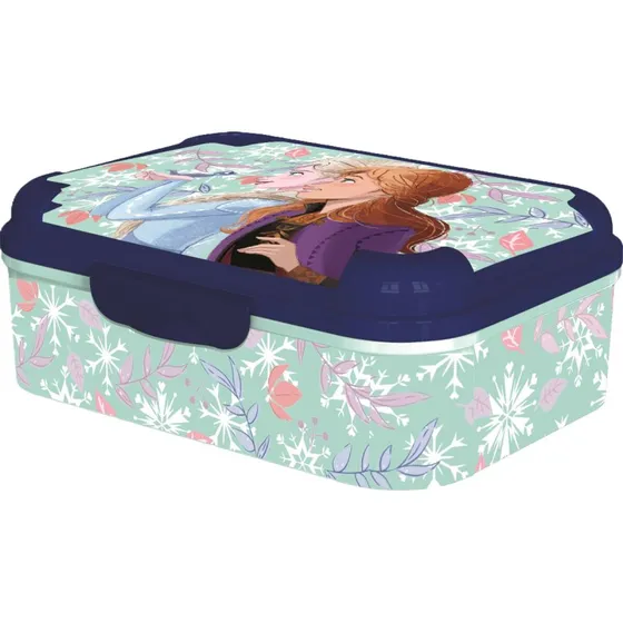Disney Frozen Asker madkasse, stor 17×13,5×6,2 cm