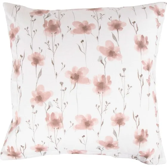 By Night pudebetrk 60x63 cm - rosa blomstret