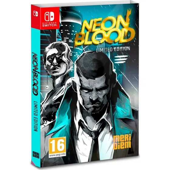 Meridiem Games Neon Blood (Limited)  Nintendo Switch (metalisk cover)