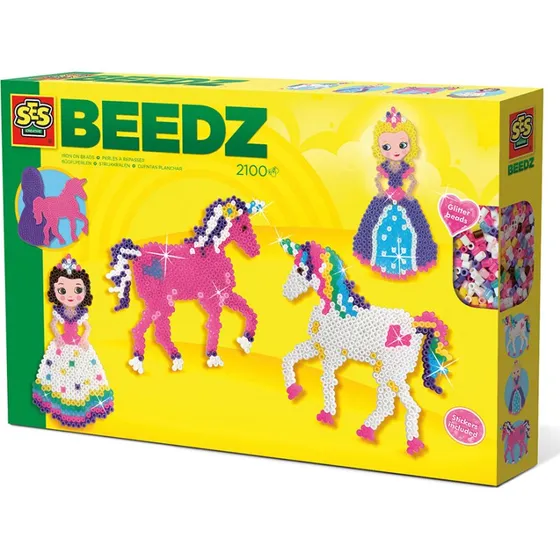SES Creative Beedz Strygeperler - Enhjrninger & Prinsesser