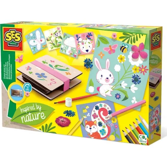 SES Creative Pressede Blomster DIY-kit  20 sek.