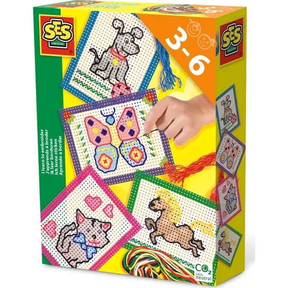 SES Creative I'm Learning Lr at brodere  Dyremotiver (3-6 r)