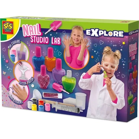 SES Creative Explore Nail Studio Lab - Lav selv neglelak st
