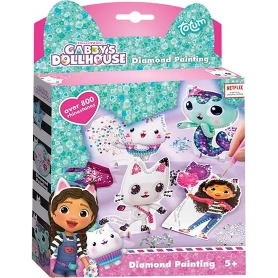 Gabbys Dukkehus Diamond Painting-st