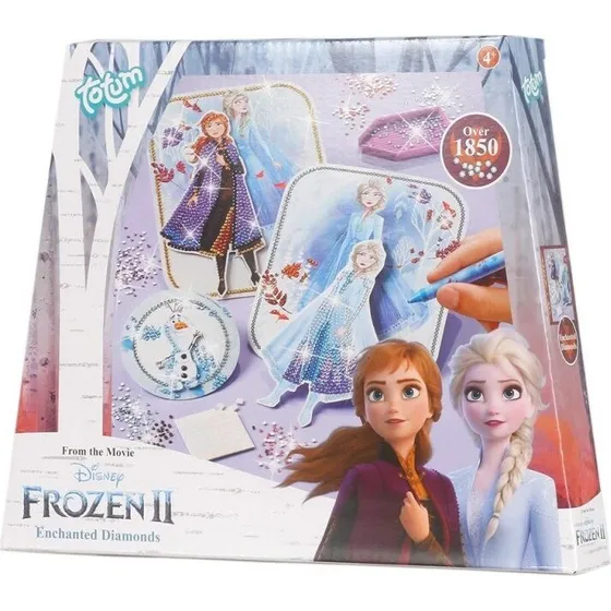 Frost Diamond Painting til brn  Bog med over 1850 rhinsten