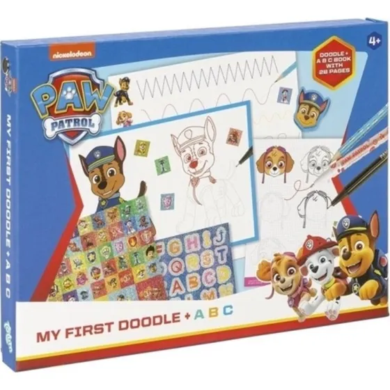 Paw Patrol Lr at tegne & Alfabetet  Tegnebrt til brn