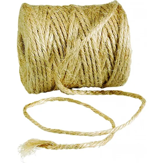 Jutegarn Natur 4 x 100 m