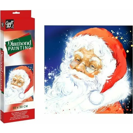 Craft Id Diamond Painting Julemand 30x30 cm