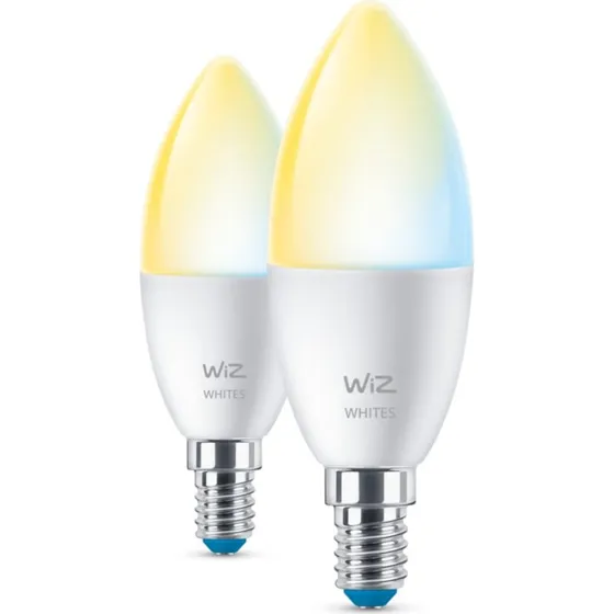 WiZ C37 Tunable White E14 40W  2-pak