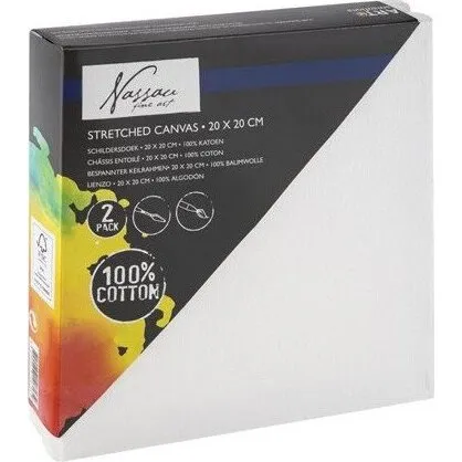 Nassau malerlrreder 20x20 cm, 2 stk