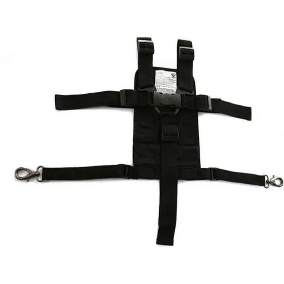 Tønnesen Snup-let 2 barnevognssele, sort