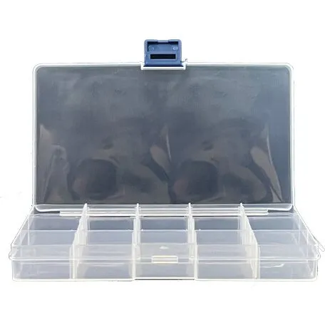 Sortimentsske 15 rum, klar med lg  17 x 10 cm